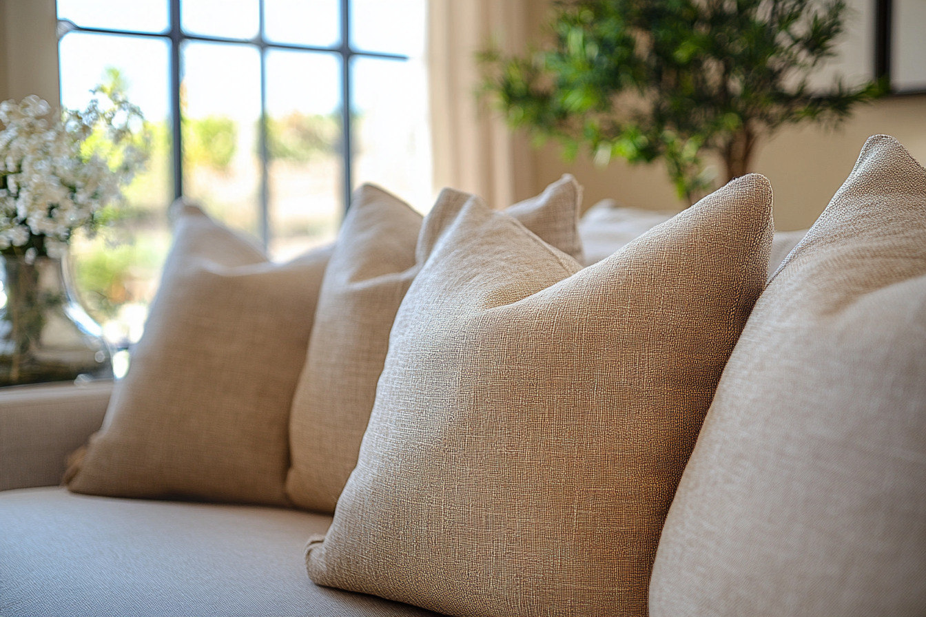 Clean fabric sofas with baking soda