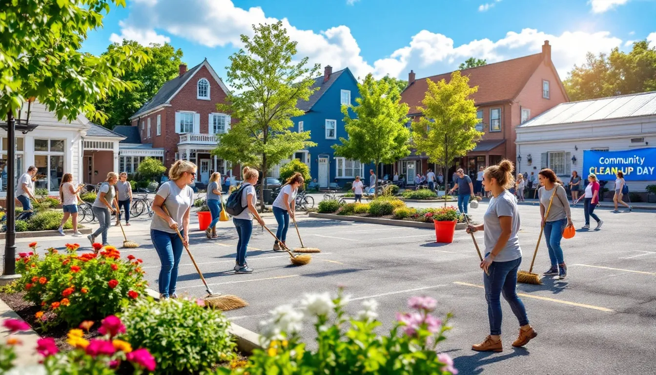 Environmental benefits of regular parking lot sweeping services.